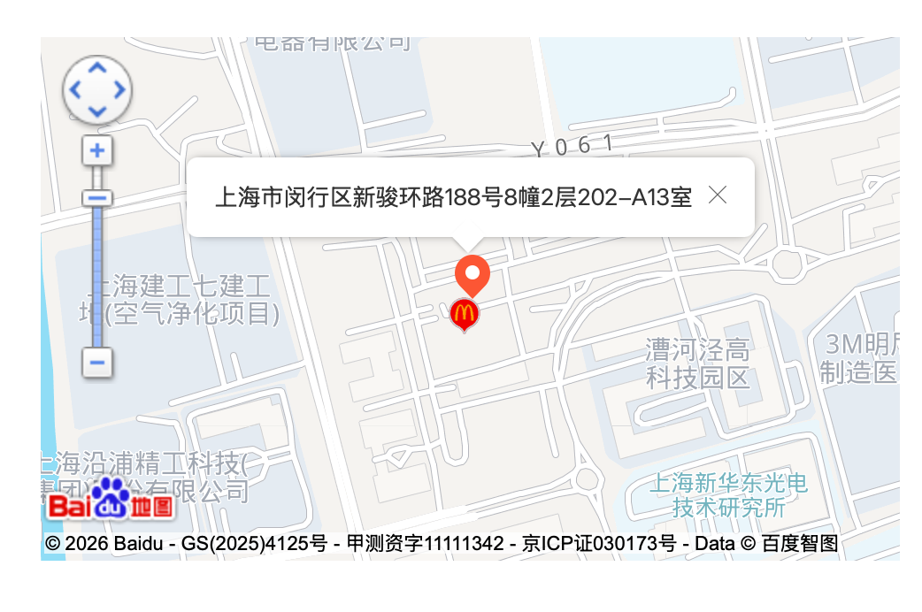 足纪生物上海办公地址地图定位